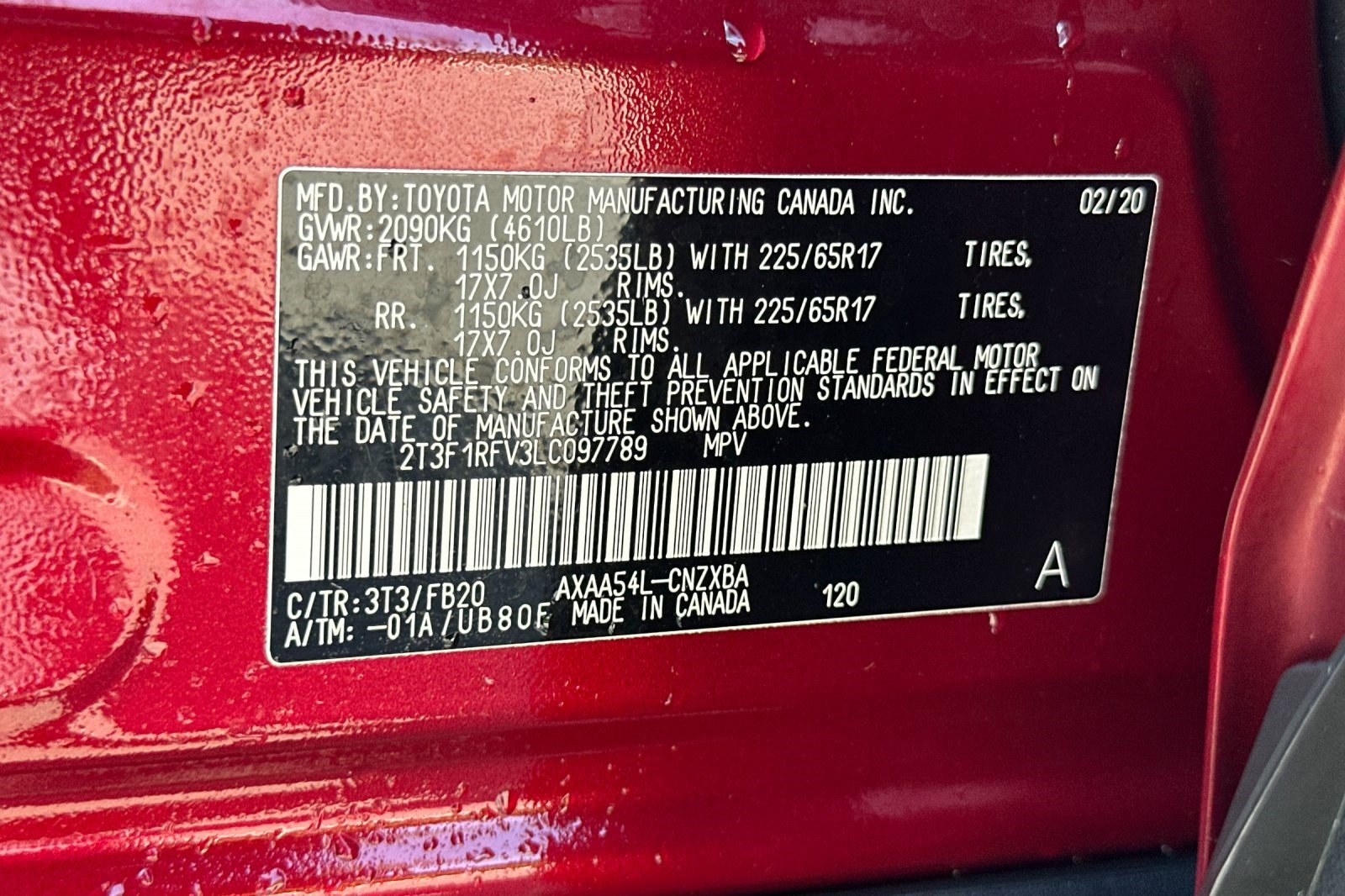 Used 2020 Toyota RAV4 LE AWD/4WD image 27