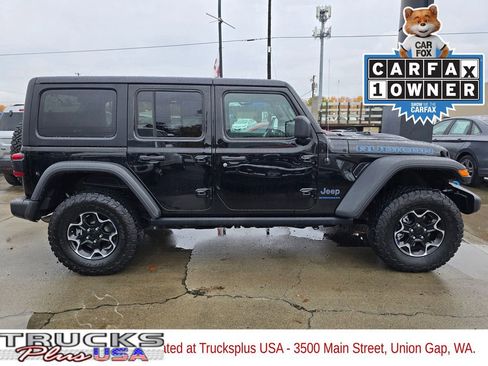 Used 2023 Jeep Wrangler Unlimited Rubicon 4xe w/ Safety Group image 6