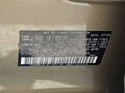 Used 2024 Subaru Outback Touring XT AWD/4WD image 27