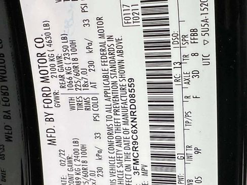 Used 2022 Ford Bronco Sport Outer Banks w/ Tech Package image 19