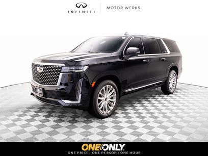 Used 2021 Cadillac Escalade ESV Premium Luxury w/ Driver Assist Tech Package