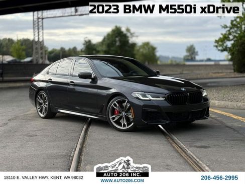 Used 2023 BMW M550i xDrive w/ Executive Package AWD/4WD image 1