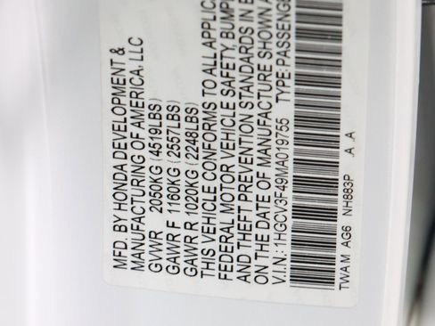 Used 2021 Honda Accord EX image 31