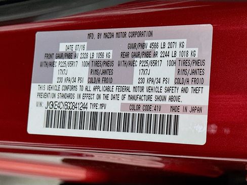 Used 2016 MAZDA CX-5 Touring AWD/4WD image 12