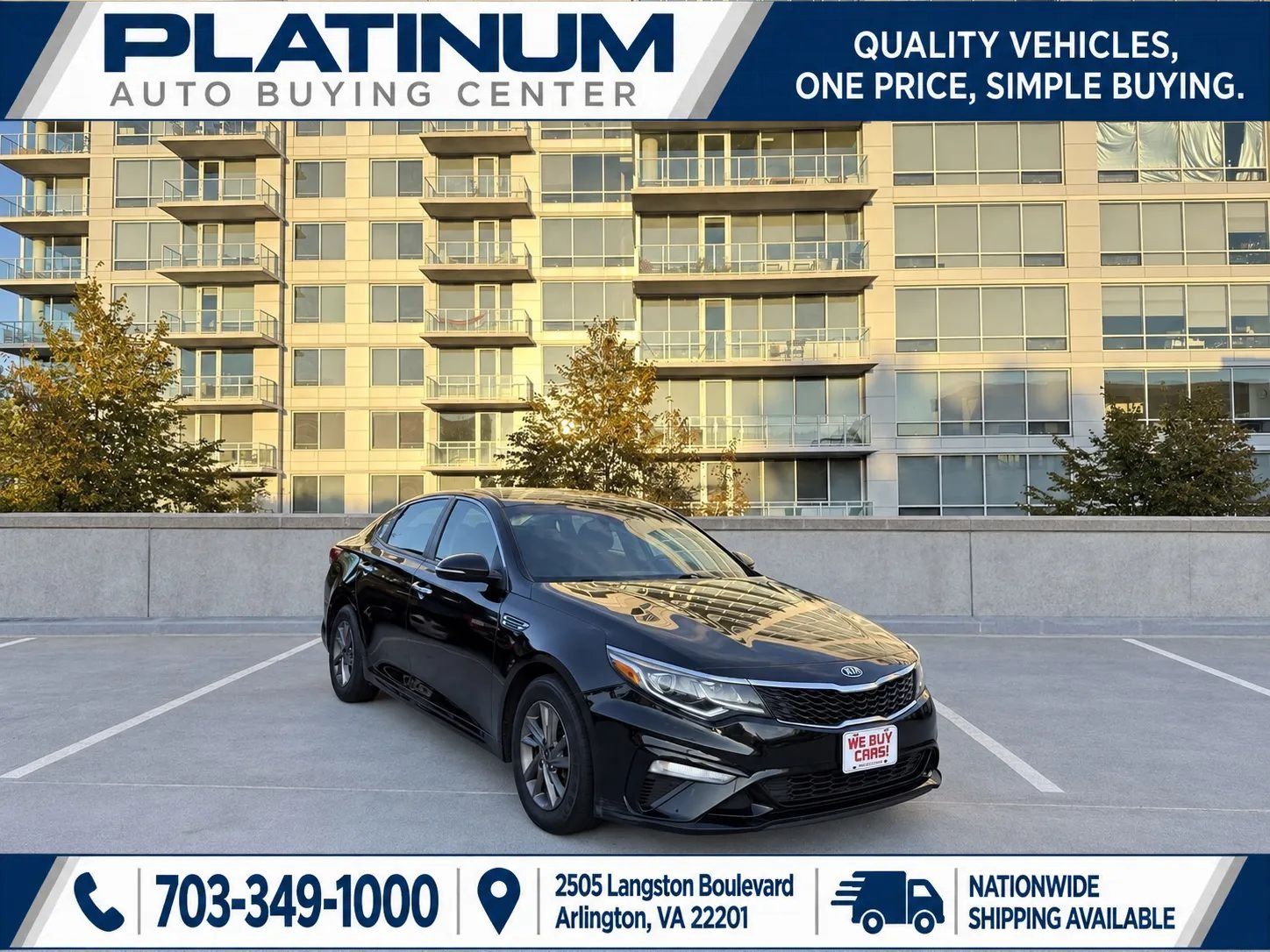 Used 2020 Kia Optima LX FWD image 1