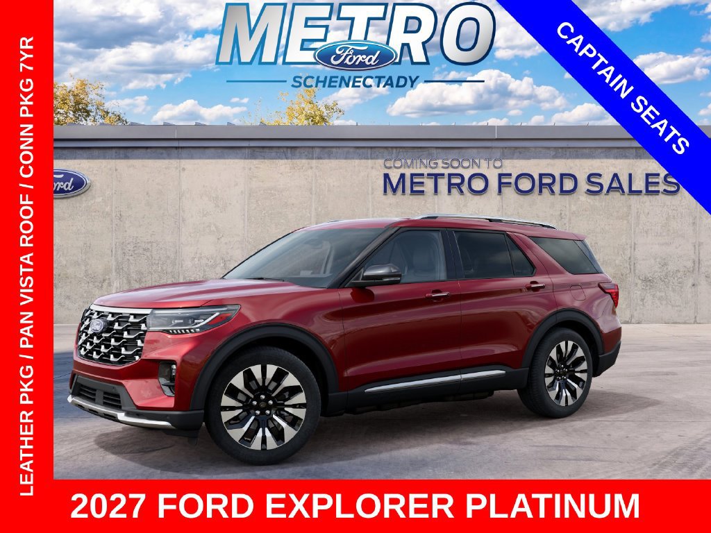 New 2027 Ford Explorer Platinum AWD/4WD image 2