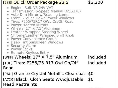 Used 2017 Jeep Wrangler Unlimited Sport w/ Quick Order Package 23S image 4