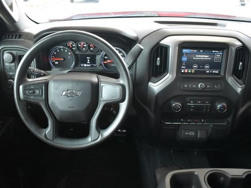 Used 2021 Chevrolet Silverado 1500 Custom Trail Boss w/ LPO, Dark Essentials Package AWD/4WD image 3