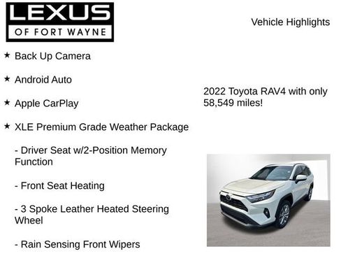Used 2022 Toyota RAV4 XLE Premium AWD/4WD image 8