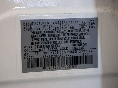 Used 2021 Nissan Sentra SR image 28