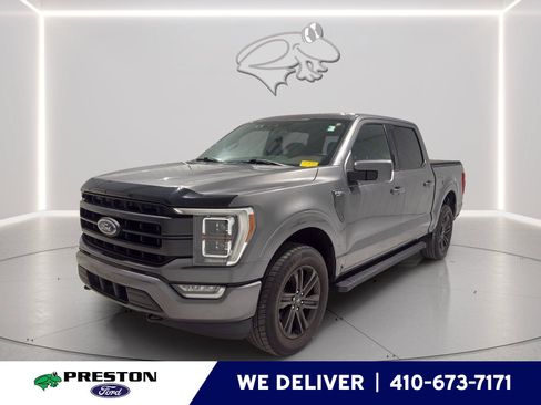 Used 2021 Ford F150 Lariat w/ Equipment Group 502A High AWD/4WD image 1