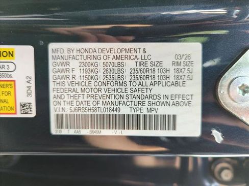 New 2026 Honda CR-V Sport image 17