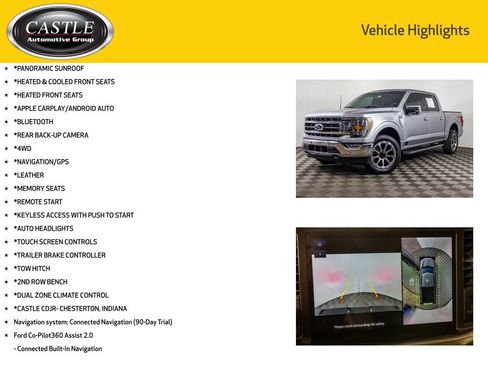 Used 2021 Ford F150 Lariat AWD/4WD image 3