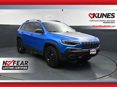 Used 2021 Jeep Cherokee Trailhawk w/ Sun, Sound & Nav Group AWD/4WD image 1