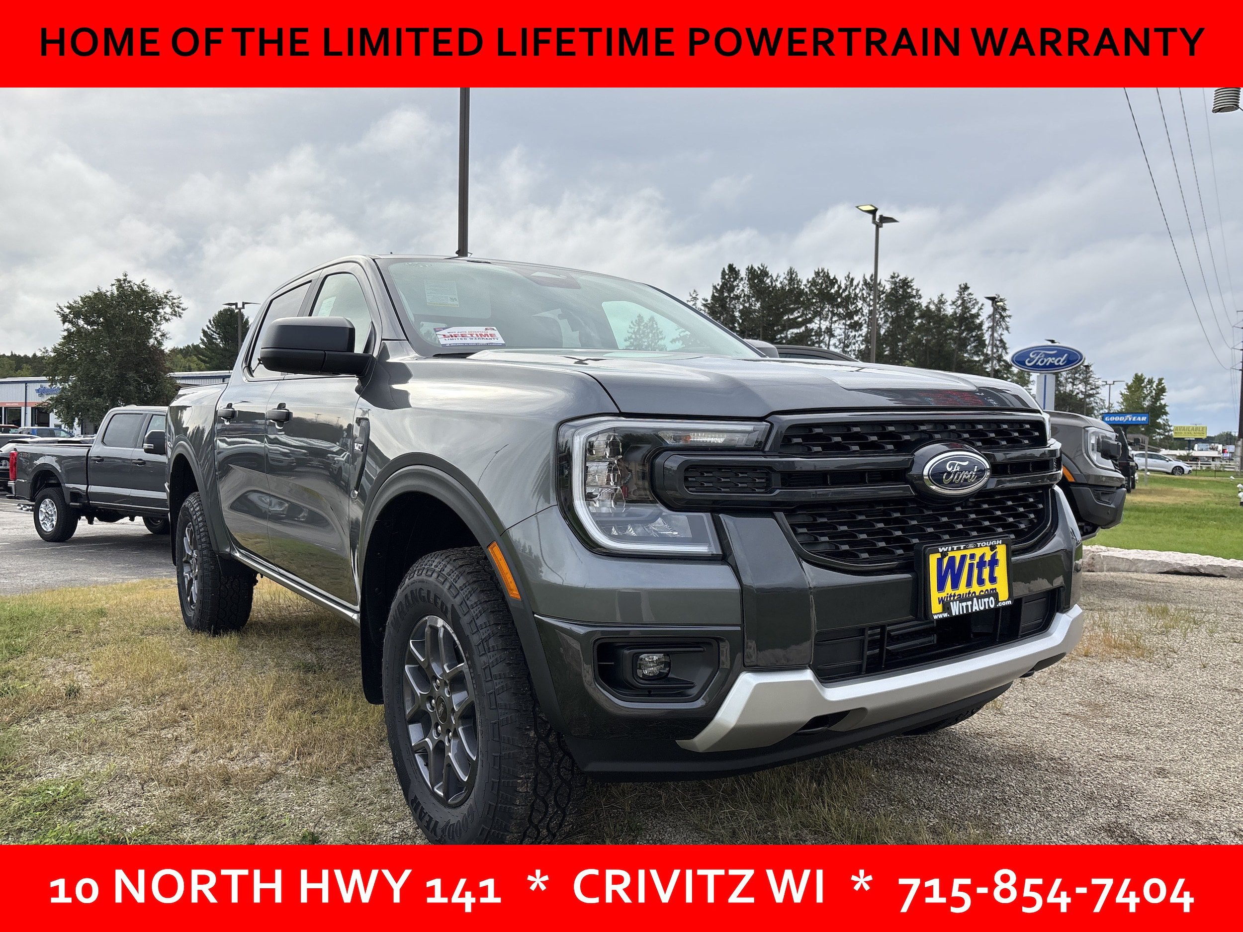 New 2026 Ford Ranger XLT w/ Trailer Tow Package AWD/4WD image 1