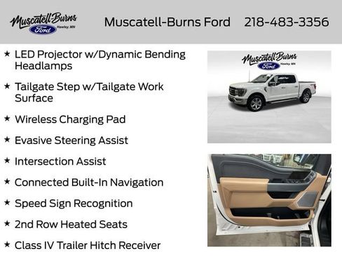 Used 2023 Ford F150 Lariat w/ Equipment Group 502A High AWD/4WD image 14