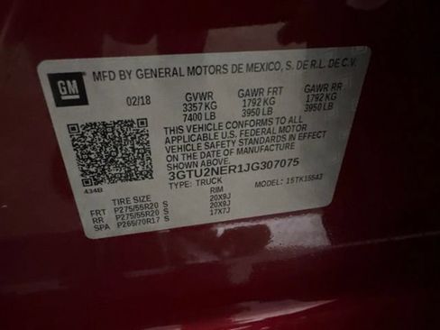 Used 2018 GMC Sierra 1500 SLT AWD/4WD image 61
