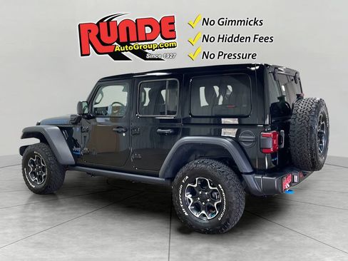 Used 2022 Jeep Wrangler Unlimited Rubicon 4xe w/ Cold Weather Group AWD/4WD image 4