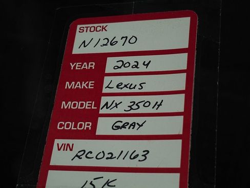 Used 2024 Lexus NX 350 AWD image 32