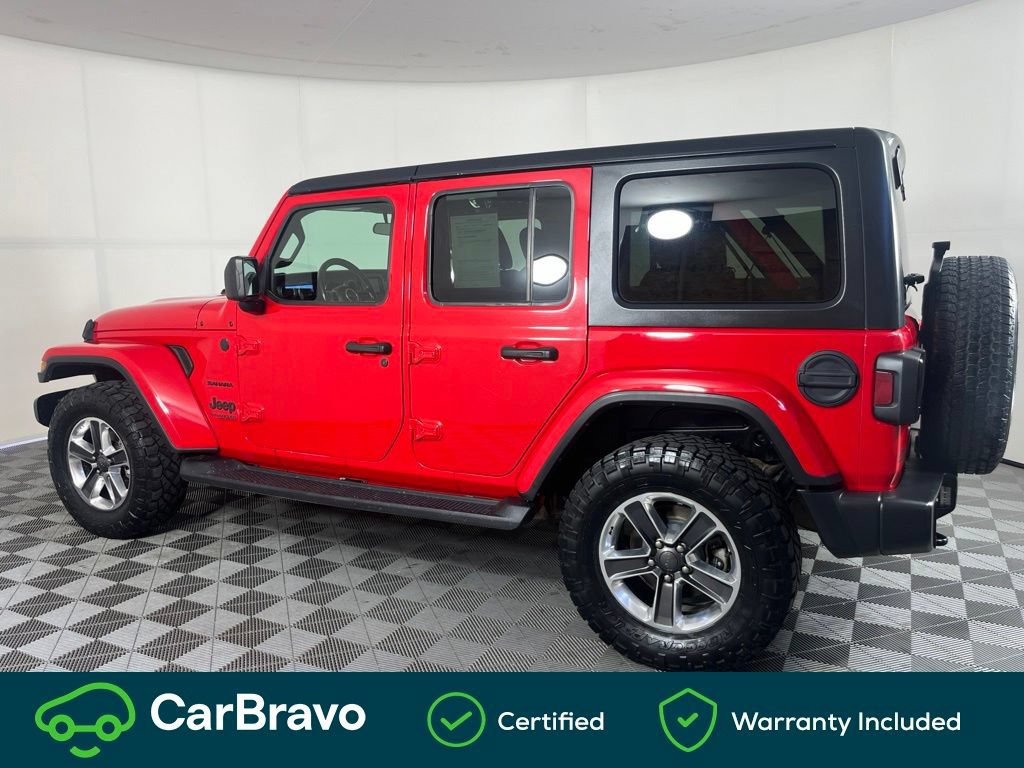 Used 2018 Jeep Wrangler Unlimited Sahara AWD/4WD image 11