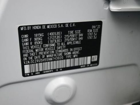 Used 2022 Honda HR-V EX image 19