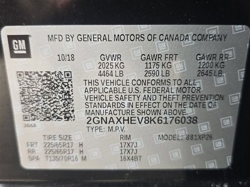 Used 2019 Chevrolet Equinox LS FWD image 16
