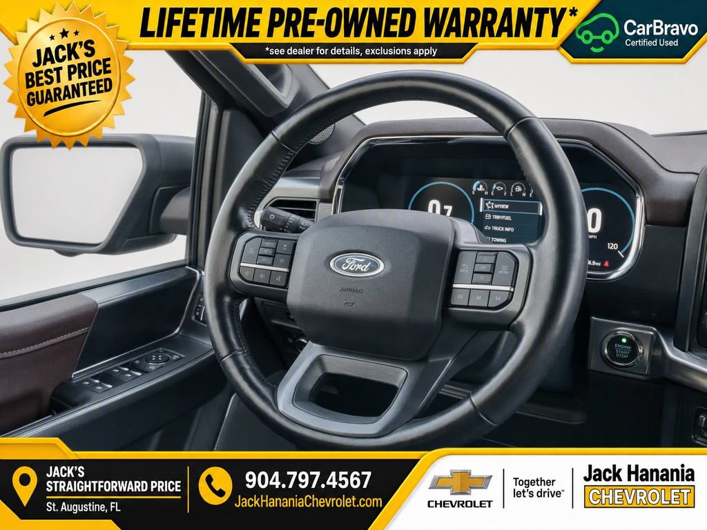 Used 2023 Ford F150 Lariat w/ Equipment Group 502A High AWD/4WD image 11