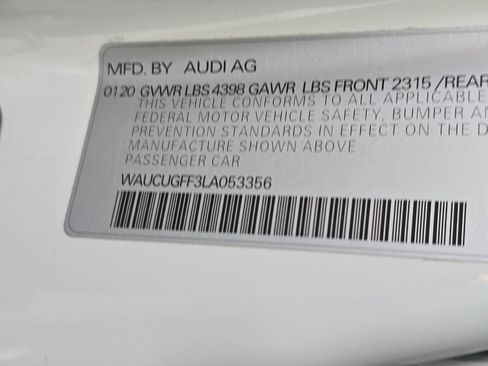 Used 2020 Audi A3 2.0T Premium Plus w/ Premium Plus Package image 34