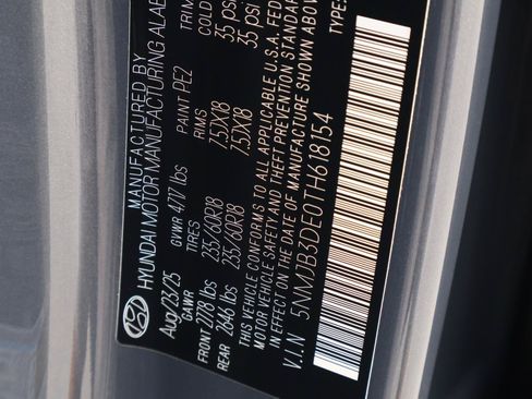 Used 2026 Hyundai Tucson SEL FWD image 20