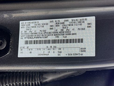 Used 2024 Ford F150 STX w/ Equipment Group 201A FX4 image 32