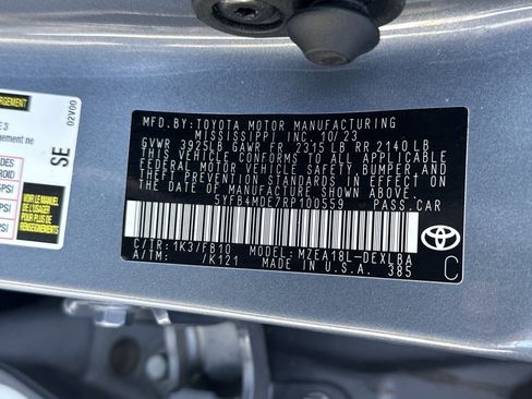 Certified 2024 Toyota Corolla LE image 34
