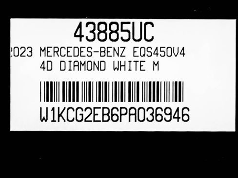 Certified 2023 Mercedes-Benz EQS 450+ 4MATIC Sedan image 23