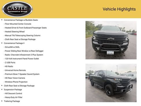 Used 2021 Chevrolet Silverado 1500 LT Trail Boss w/ Convenience Package II AWD/4WD image 10