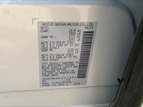 Used 2024 Nissan Pathfinder SV FWD image 35