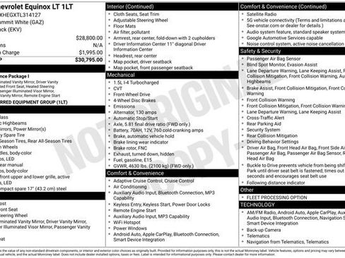 Used 2026 Chevrolet Equinox LT FWD image 11