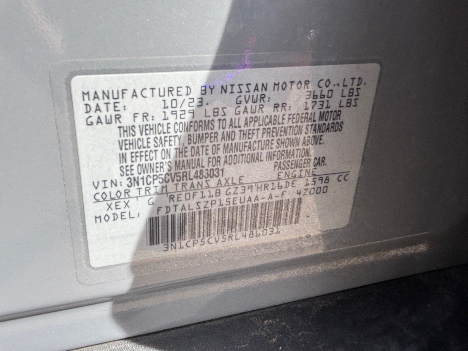 Used 2024 Nissan Kicks SV FWD image 32