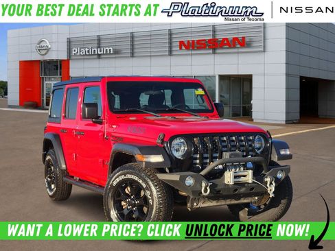 Used 2020 Jeep Wrangler Unlimited Sport image 1