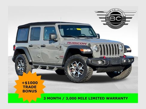 Used 2021 Jeep Wrangler Unlimited Rubicon AWD/4WD image 1