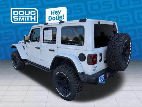 Used 2021 Jeep Wrangler Unlimited Rubicon 4xe w/ Steel Bumper Group AWD/4WD image 4