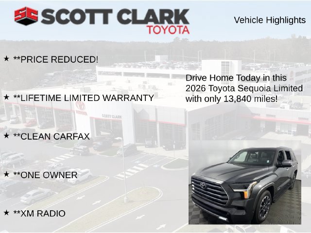 Used 2026 Toyota Sequoia Limited AWD/4WD image 12