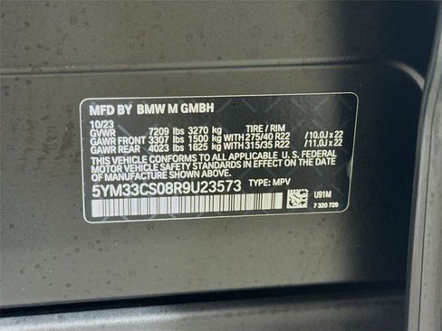Used 2024 BMW XM Label Red AWD/4WD image 34
