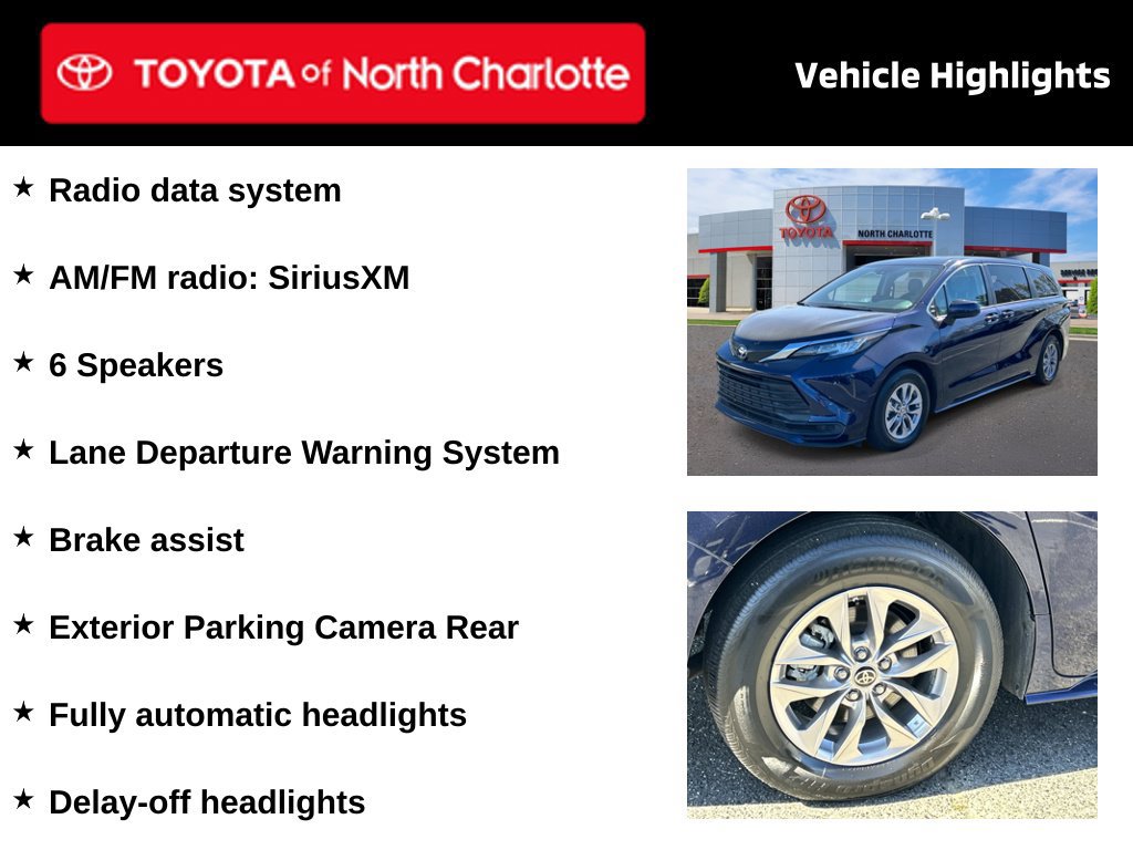 Used 2022 Toyota Sienna LE AWD/4WD image 4