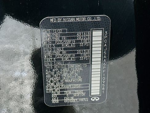 Used 2023 INFINITI QX50 Pure image 12