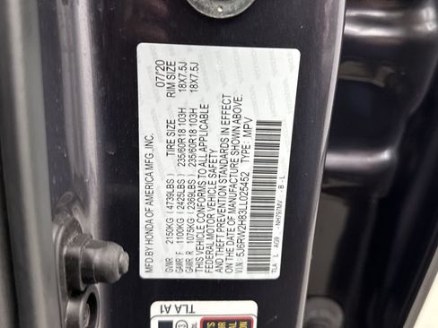 Used 2020 Honda CR-V EX-L image 12
