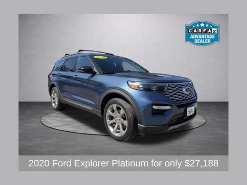 Used 2020 Ford Explorer Platinum w/ Premium Technology Package AWD/4WD image 1