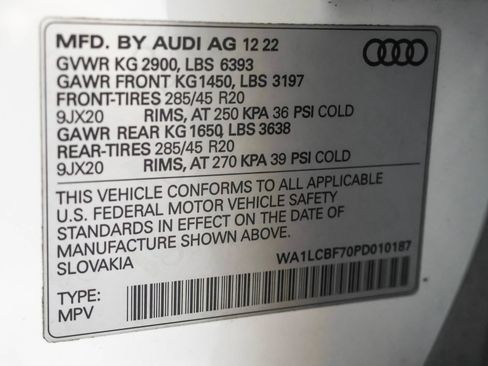 Used 2023 Audi Q7 2.0T Premium Plus w/ Premium Plus Package AWD/4WD image 53