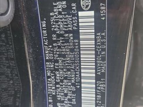 Certified 2025 Toyota Camry LE image 36