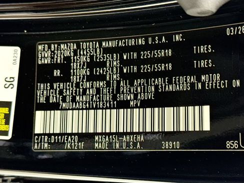 Used 2026 Toyota Corolla Cross XLE w/ Convenience Package AWD/4WD image 33
