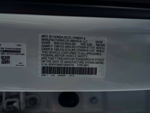 Certified 2026 Honda Passport TrailSport Elite image 48