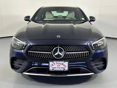 Used 2022 Mercedes-Benz E 350 4MATIC Sedan w/ AMG Line Exterior image 2